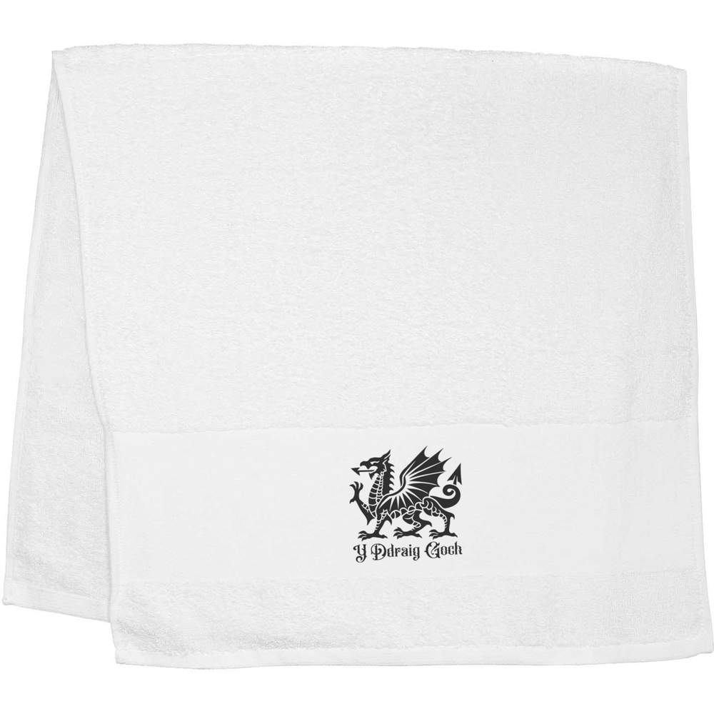 'Welsh Dragon' Hand / Guest Towel (TL00067963)