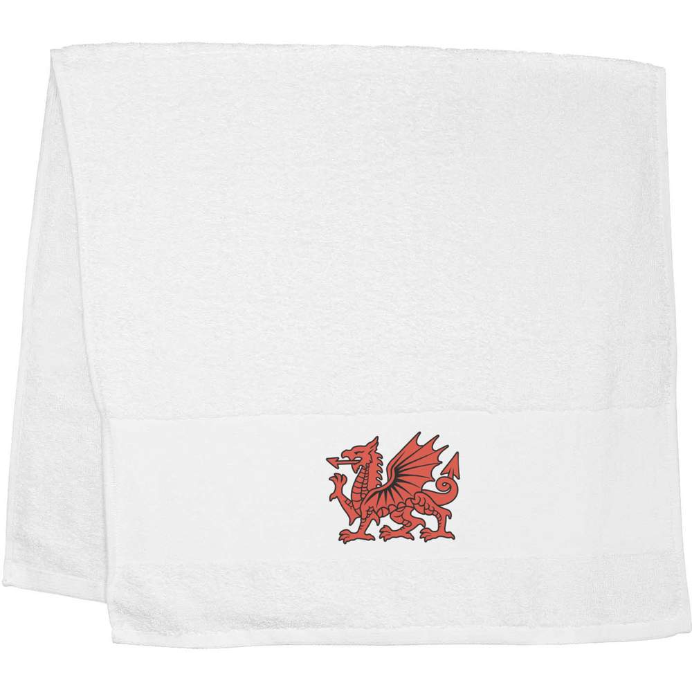 'Welsh Red Dragon' Hand / Guest Towel (TL00067965)