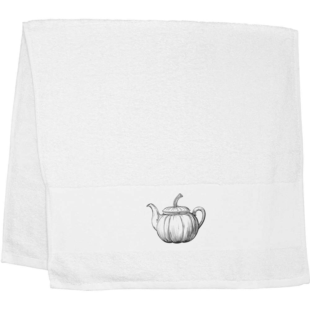 'Pumpkin Teapot' Hand / Guest Towel (TL00074635)