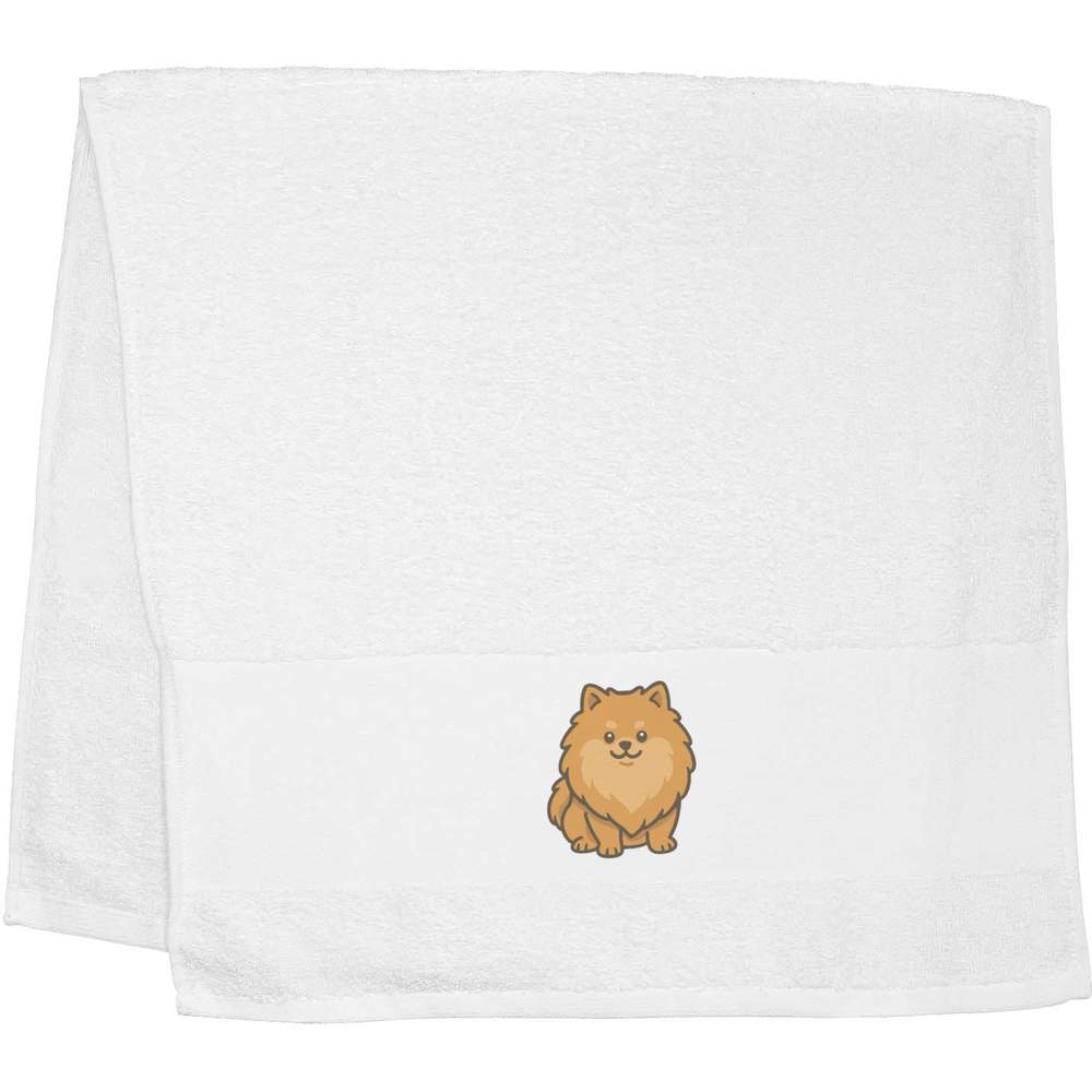 'Pomeranian Dog' Hand / Guest Towel (TL00078607)