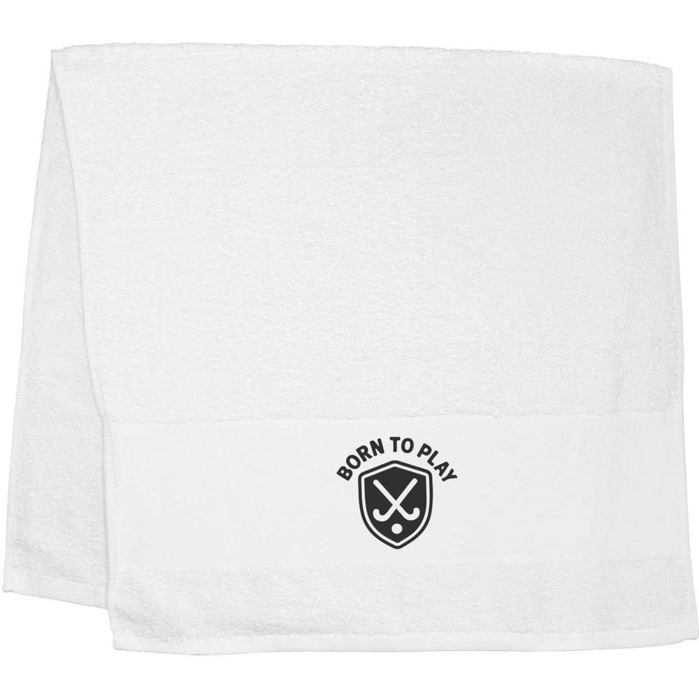 'Born to Play Hockey' Hand / Guest Towel (TL00081897)