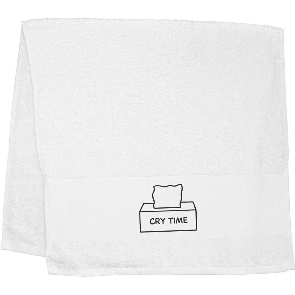 'Cry Time Tissue Box' Hand / Guest Towel (TL00084889)