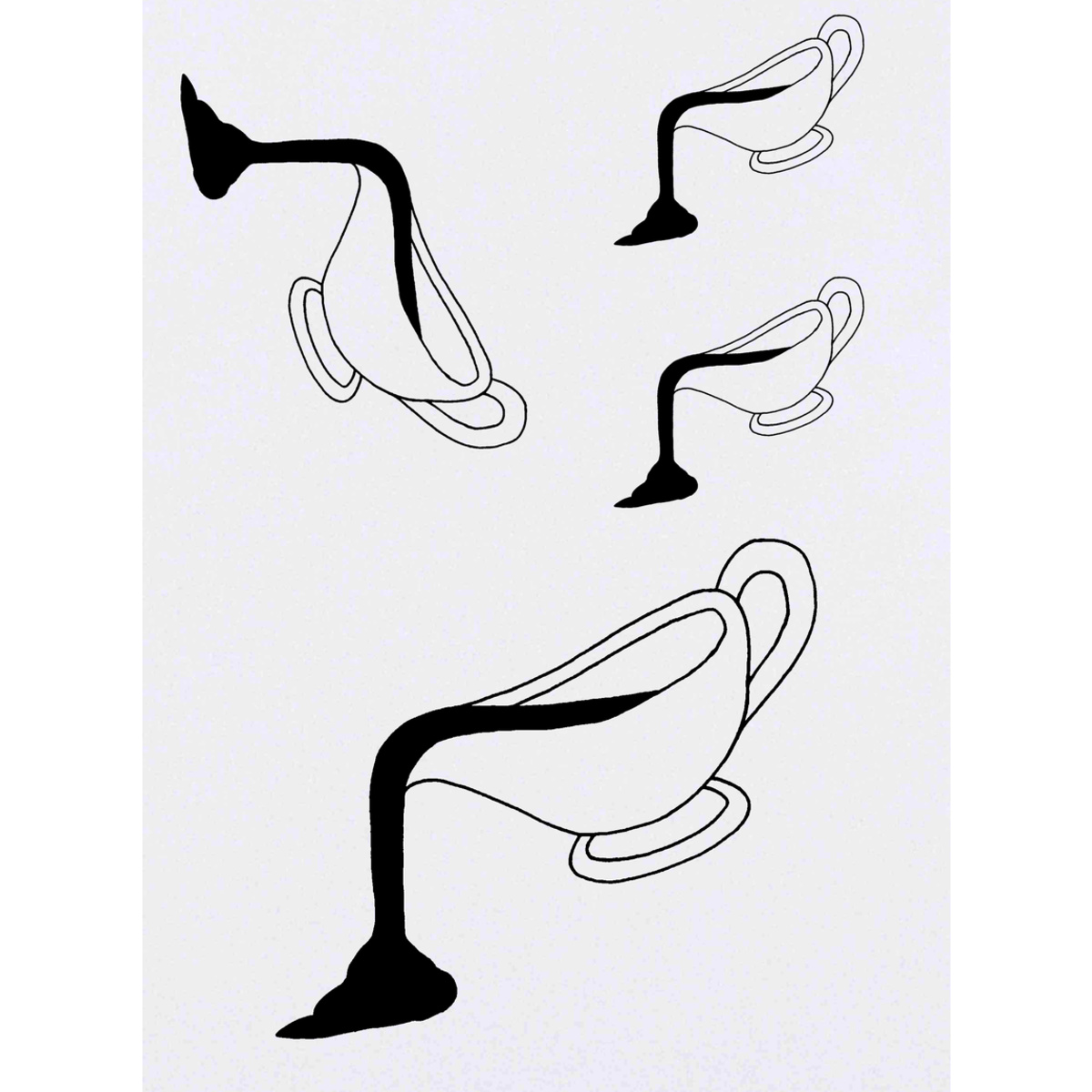 'Gravy Boat' Temporary Tattoos -  Water Resistant, Skin-Safe, Non-Toxic Transfers (TO034520)