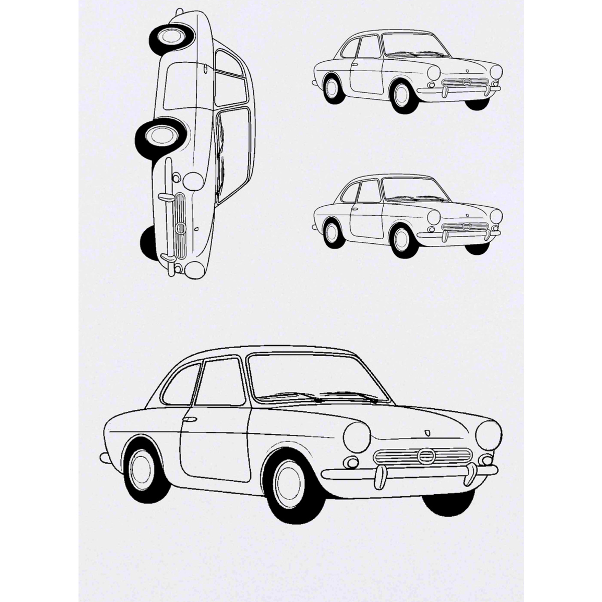 'car' Temporary Tattoos -  Water Resistant, Skin-Safe, Non-Toxic Transfers (TO042886)