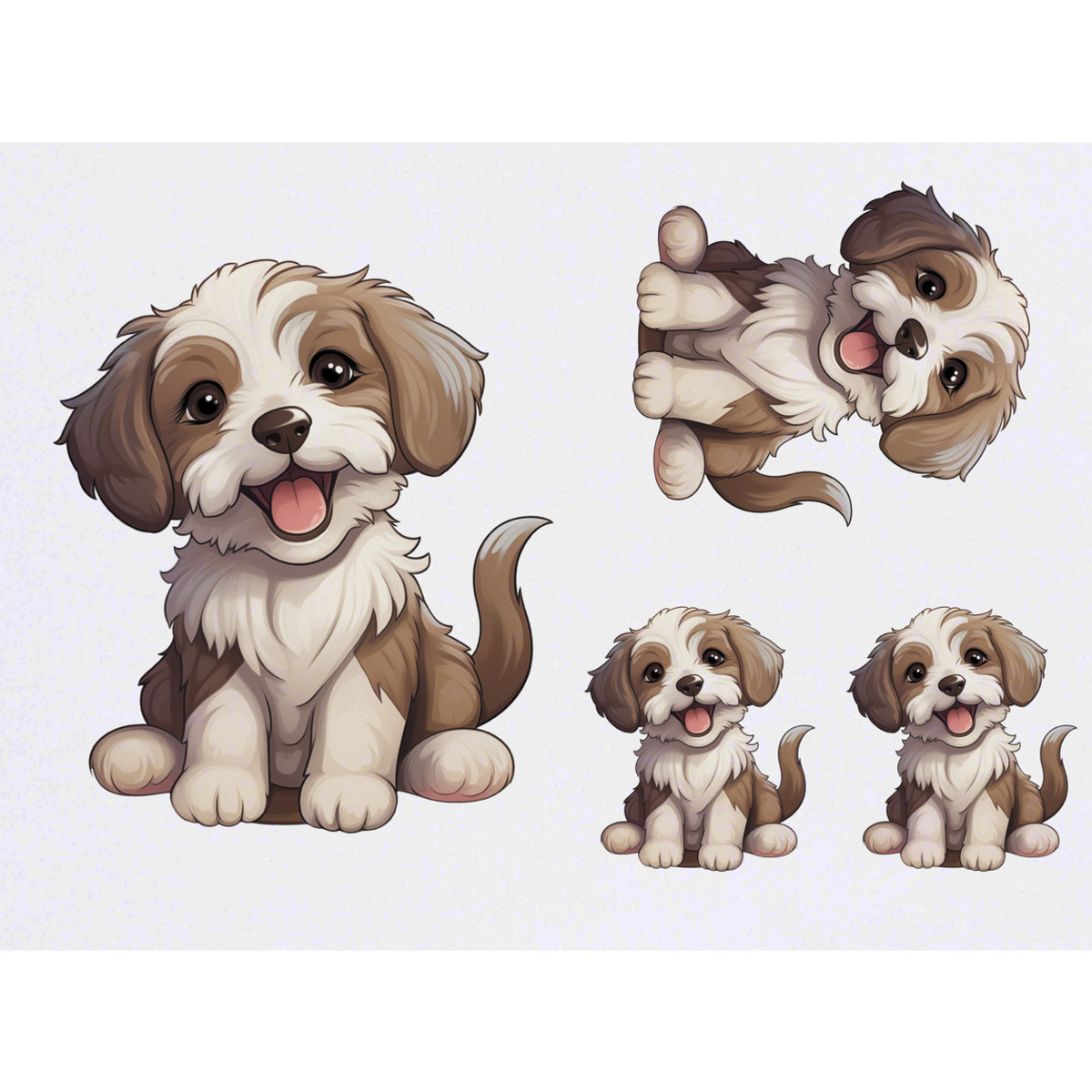 'Havanese ' Temporary Tattoos -  Water Resistant, Skin-Safe, Non-Toxic Transfers (TO043046)