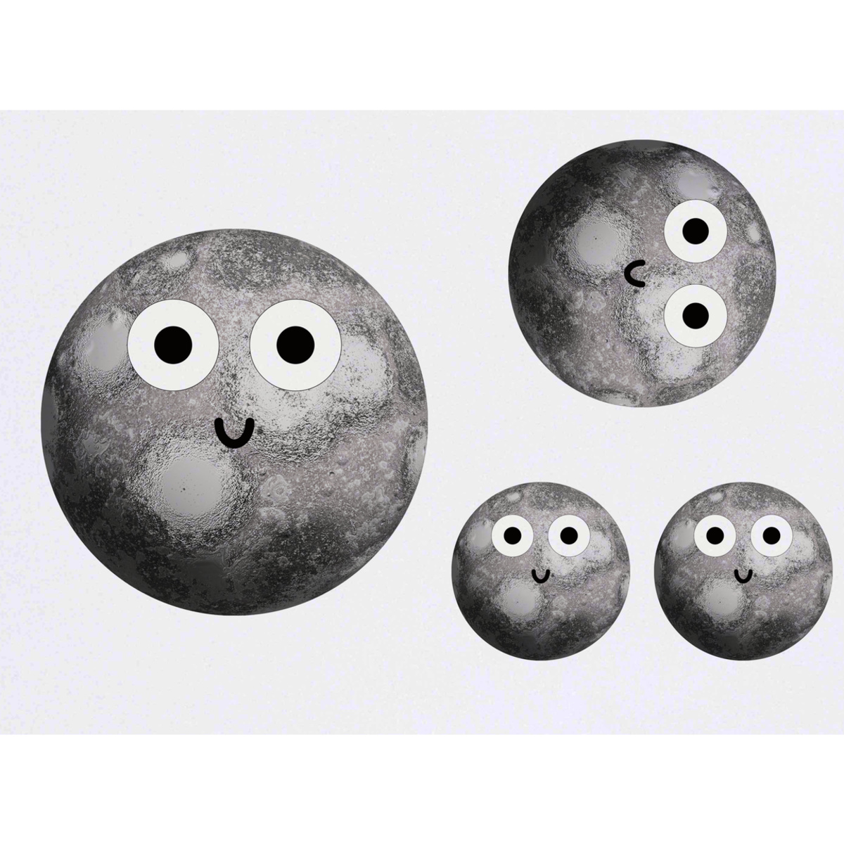 'Happy Planet' Temporary Tattoos -  Water Resistant, Skin-Safe, Non-Toxic Transfers (TO046785)