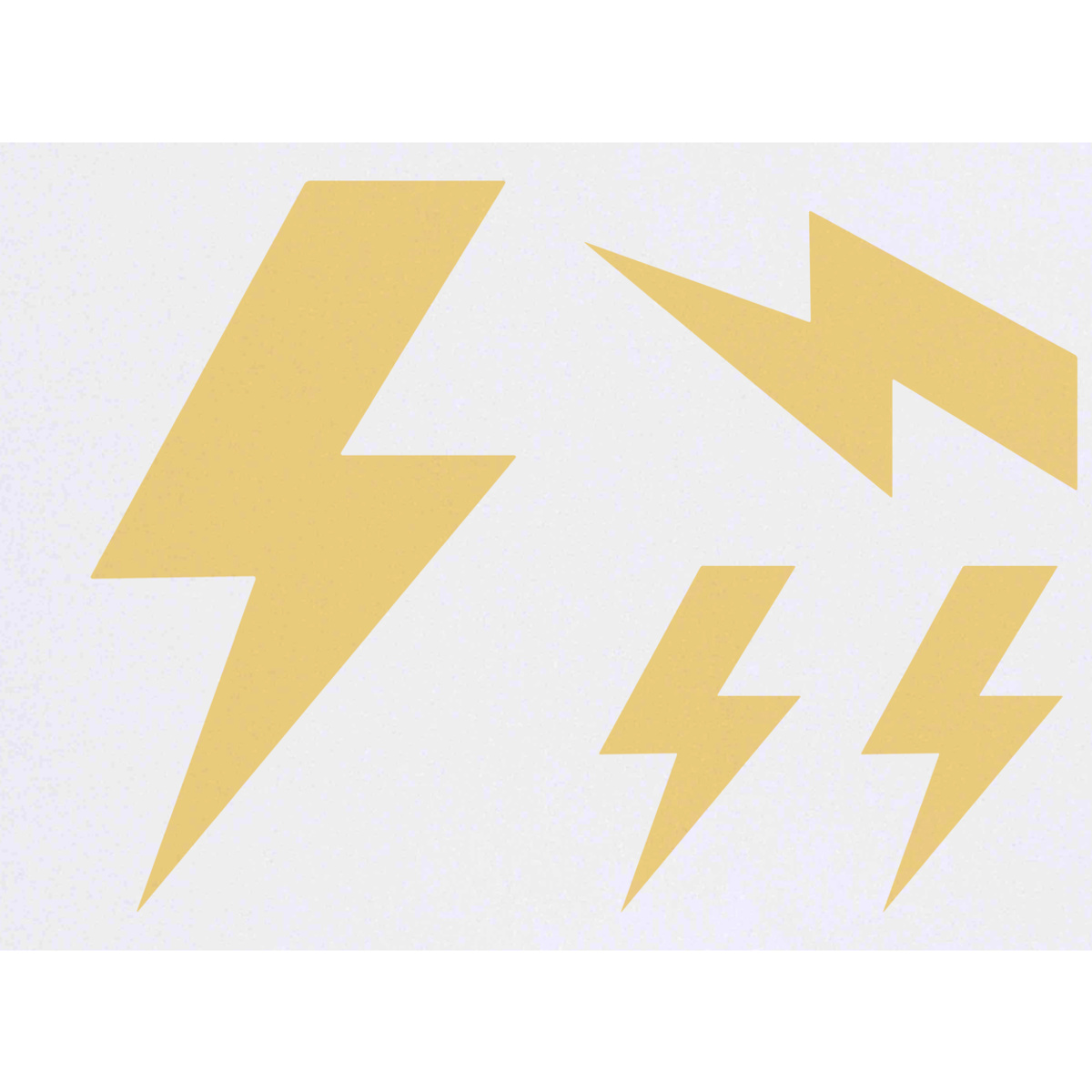 'lightning bolt' Temporary Tattoos -  Water Resistant, Skin-Safe, Non-Toxic Transfers (TO053854)