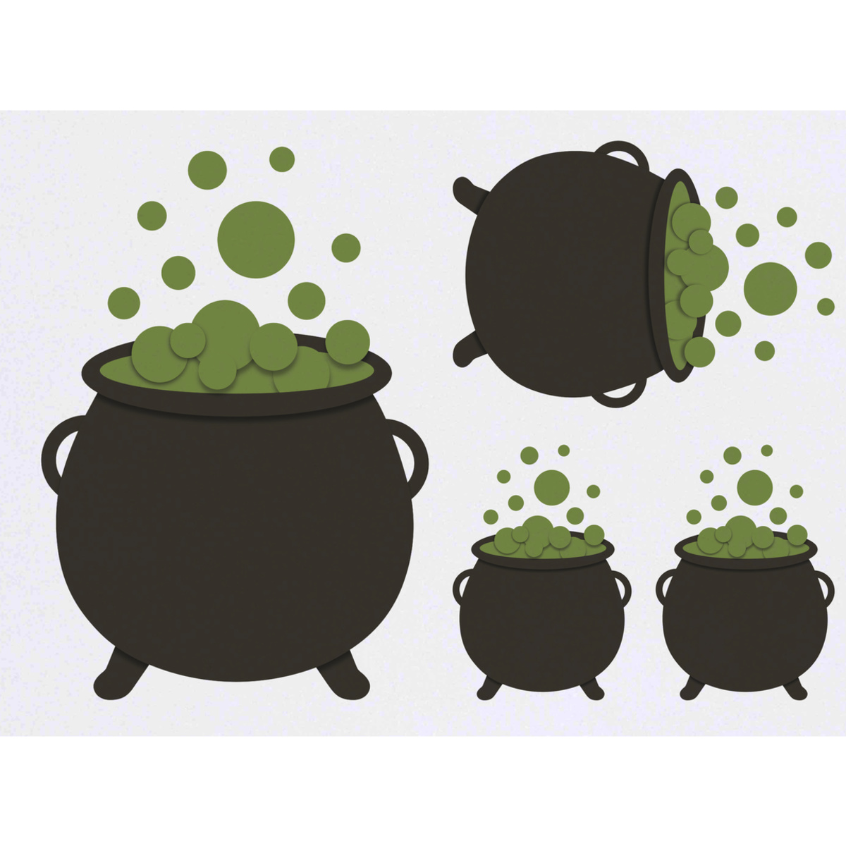 'Couldron' Temporary Tattoos -  Water Resistant, Skin-Safe, Non-Toxic Transfers (TO055232)