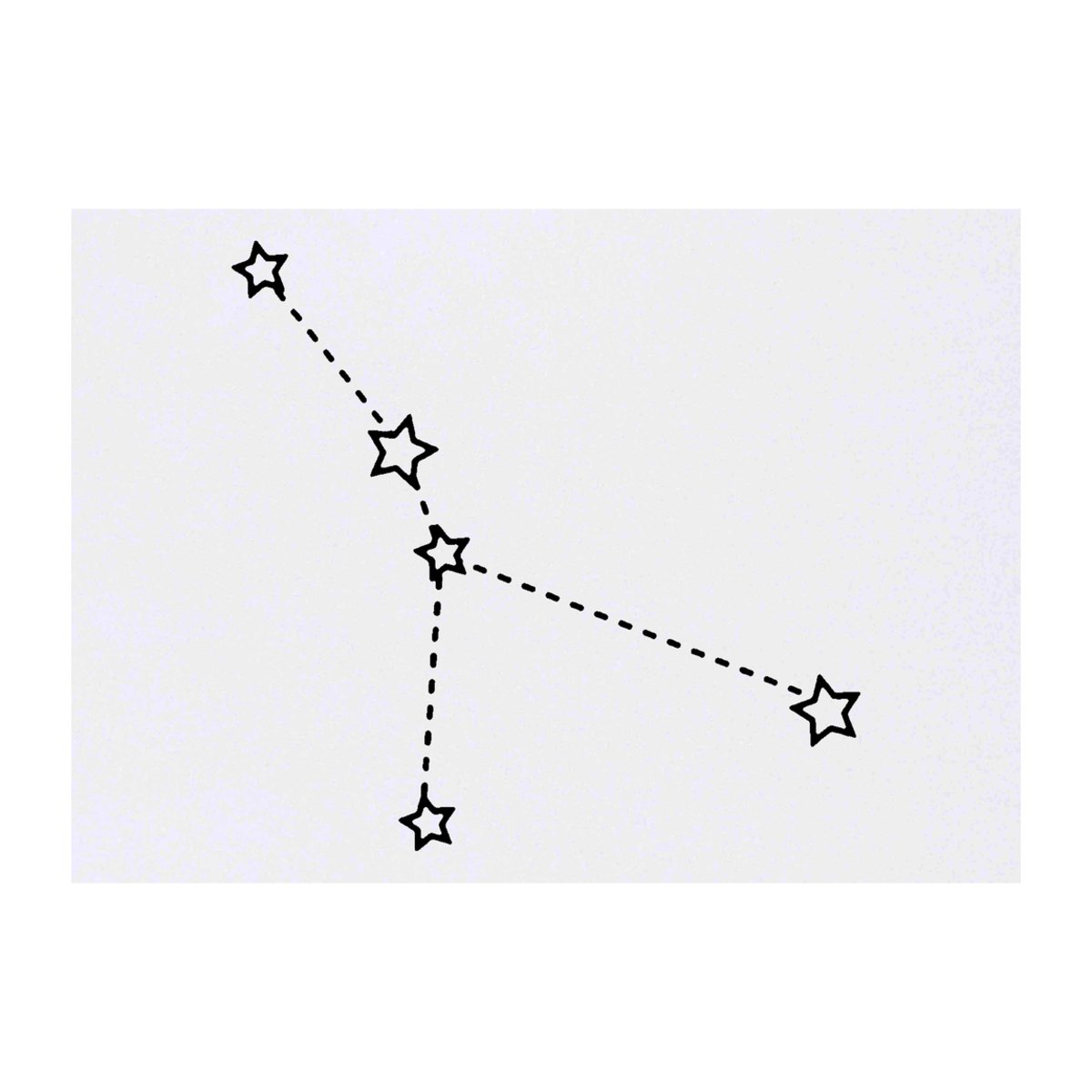 'Cancer Stars' Temporary Tattoo -  Water Resistant, Skin-Safe, Non-Toxic Transfer (TO00026425)