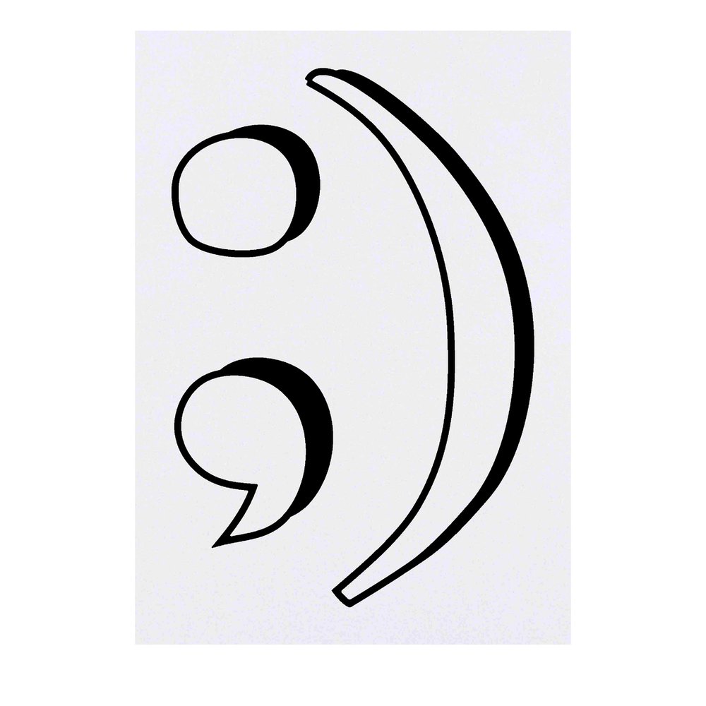 Semicolon symbol