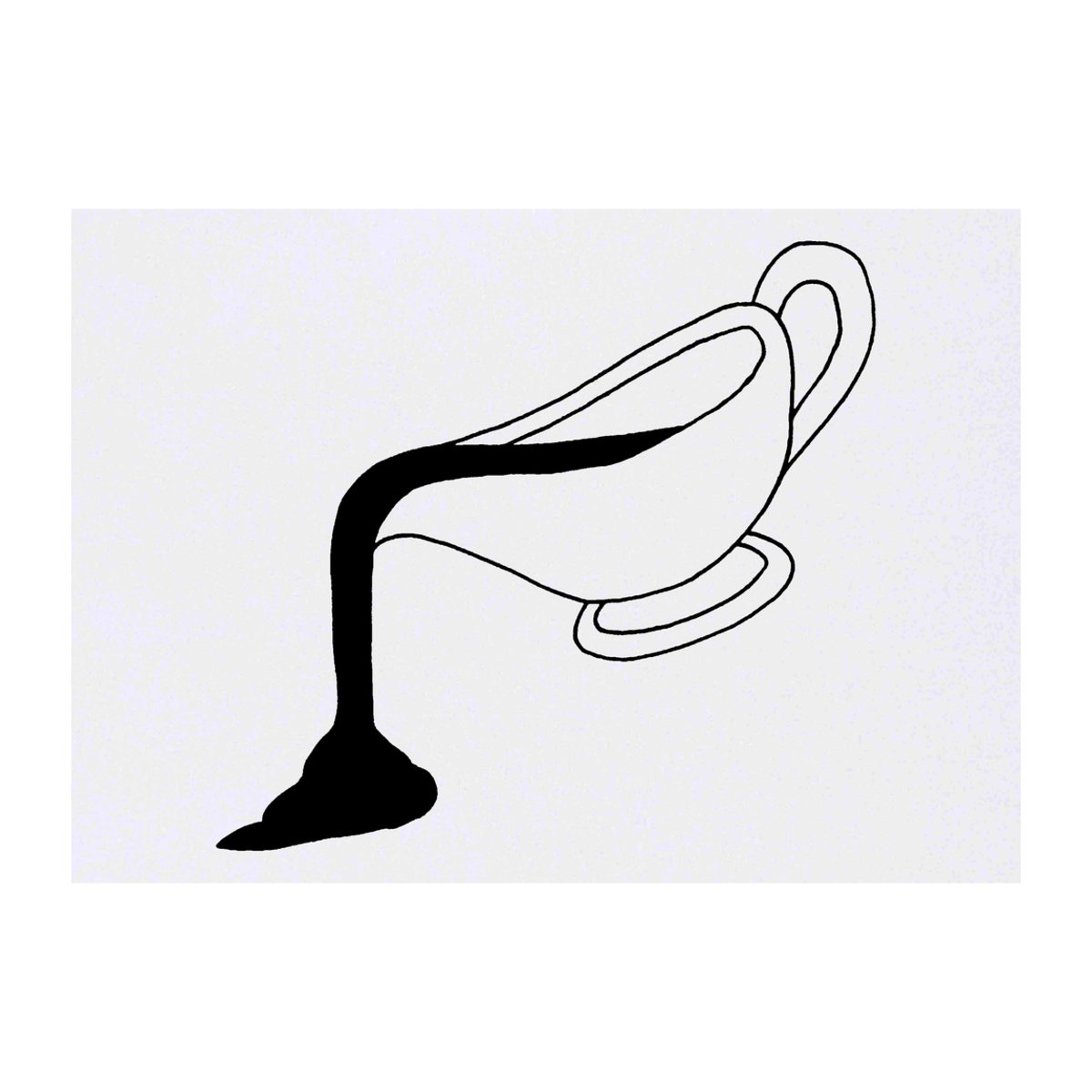 'Gravy Boat' Temporary Tattoo -  Water Resistant, Skin-Safe, Non-Toxic Transfer (TO00048440)