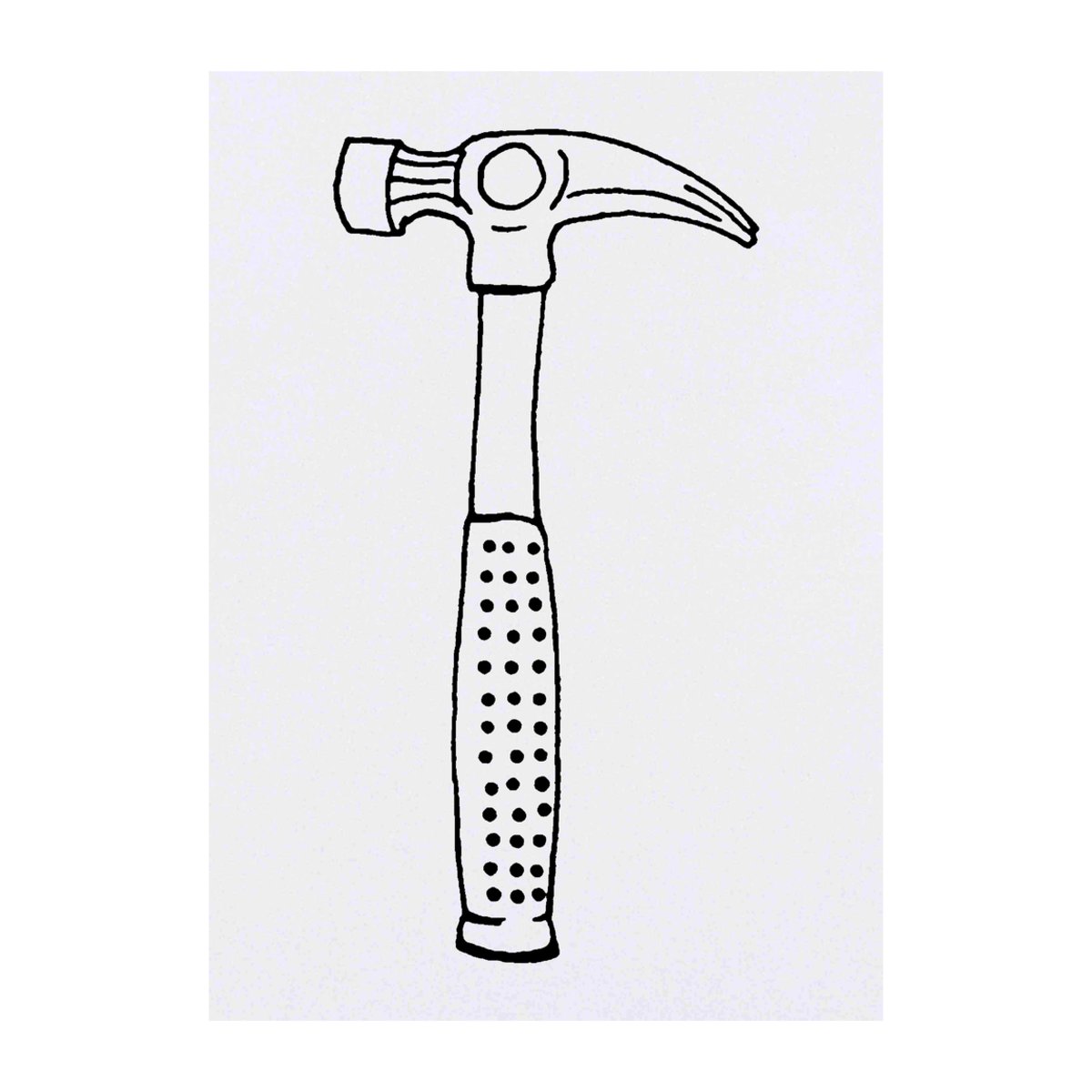 'Hammer' Temporary Tattoo -  Water Resistant, Skin-Safe, Non-Toxic Transfer (TO00057579)