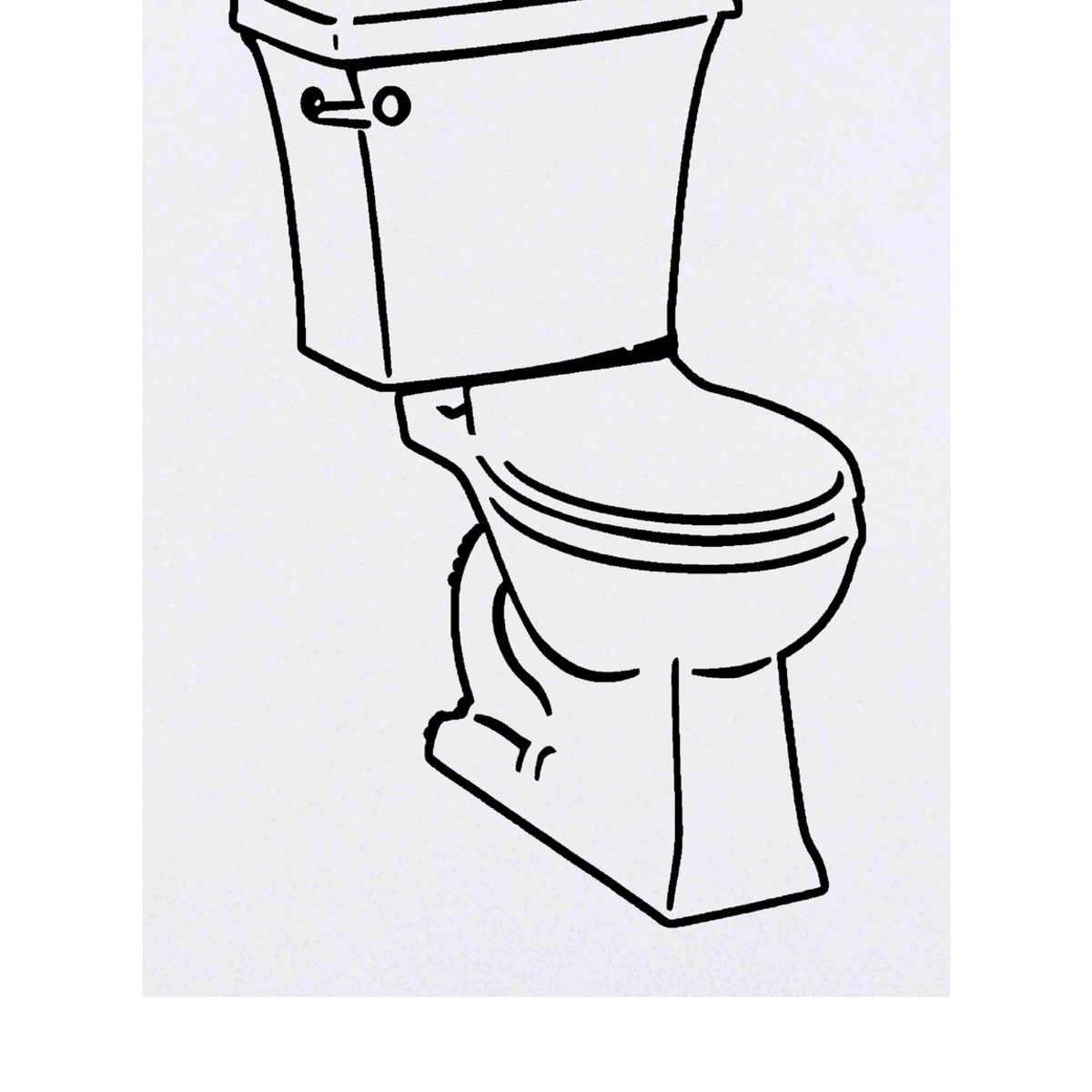 'Toilet & Cistern' Temporary Tattoo -  Water Resistant, Skin-Safe, Non-Toxic Transfer (TO00068769)