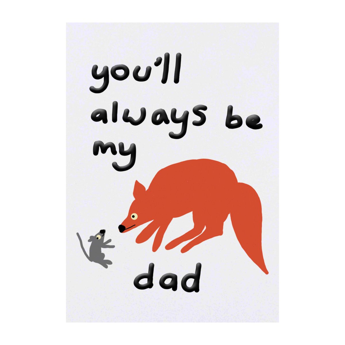 'You'll Always Be My Dad' Temporary Tattoo -  Water Resistant, Skin-Safe, Non-Toxic Transfer (TO00073595)