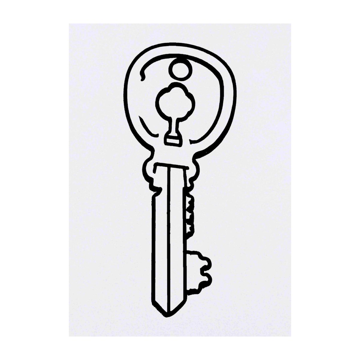'Club Key' Temporary Tattoo -  Water Resistant, Skin-Safe, Non-Toxic Transfer (TO00074395)