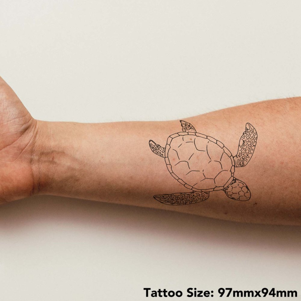 Belle Tortue Tatouages Temporaires To Ebay Belle Tortue Tatouages Temporaires To Ebay