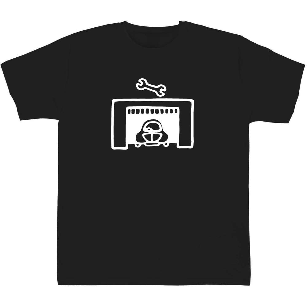 12-13 Years 'Car Garage' Children's / Kid's T-Shirt (Black) (TS00208604)