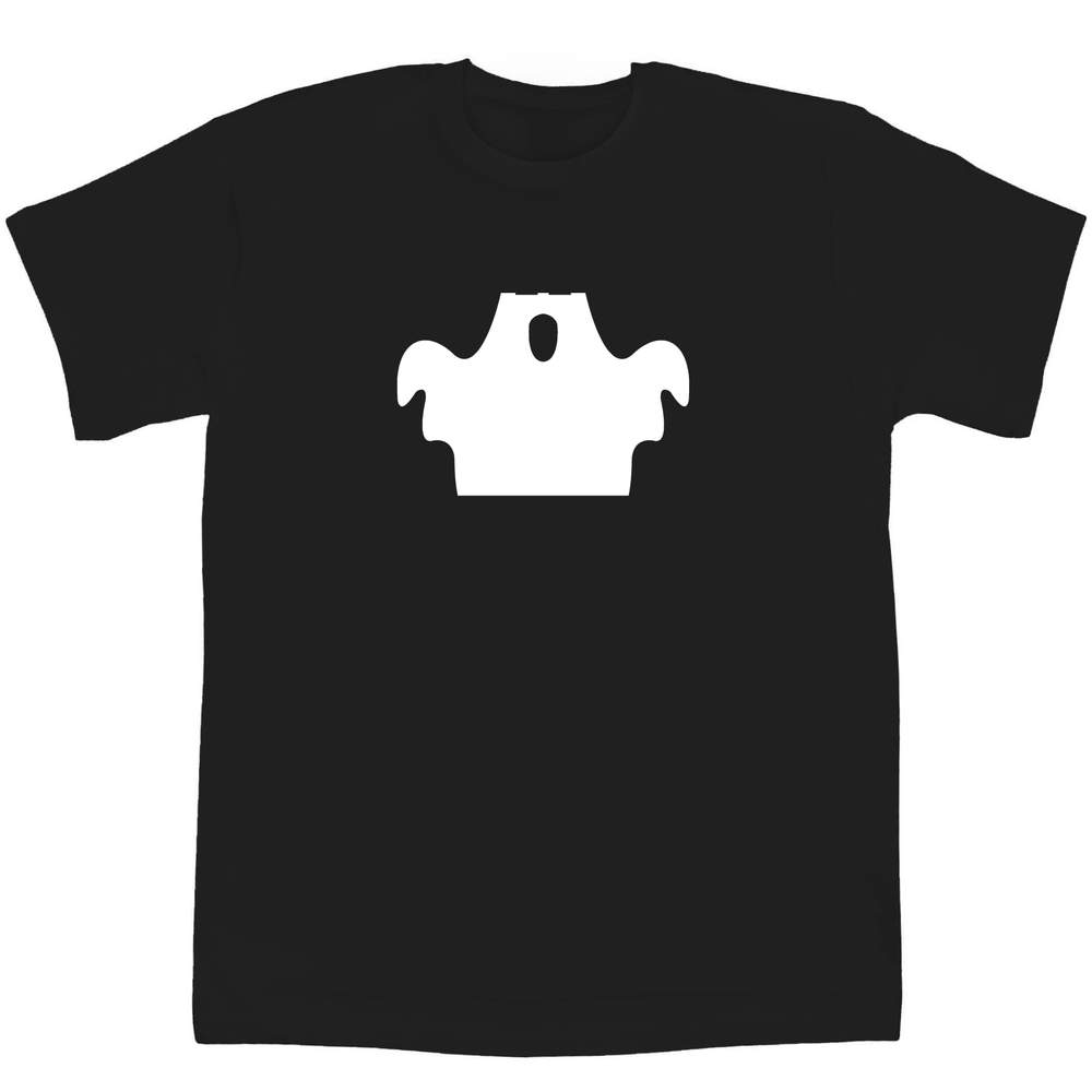 14-15 Years 'Ghost' Children's / Kid's T-Shirt (Black) (TS00221331)