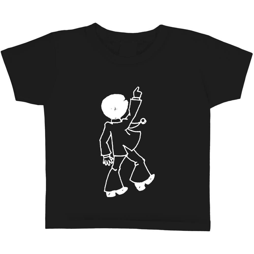 '70s Style Dancer' Children's / Kid's Cotton T-Shirts (TS006875)