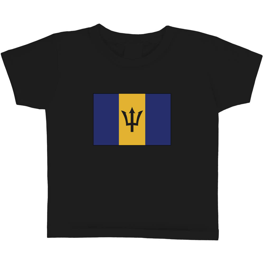'Barbados Flag' Children's / Kid's Cotton T-Shirts (TS023042) - Picture 7 of 9