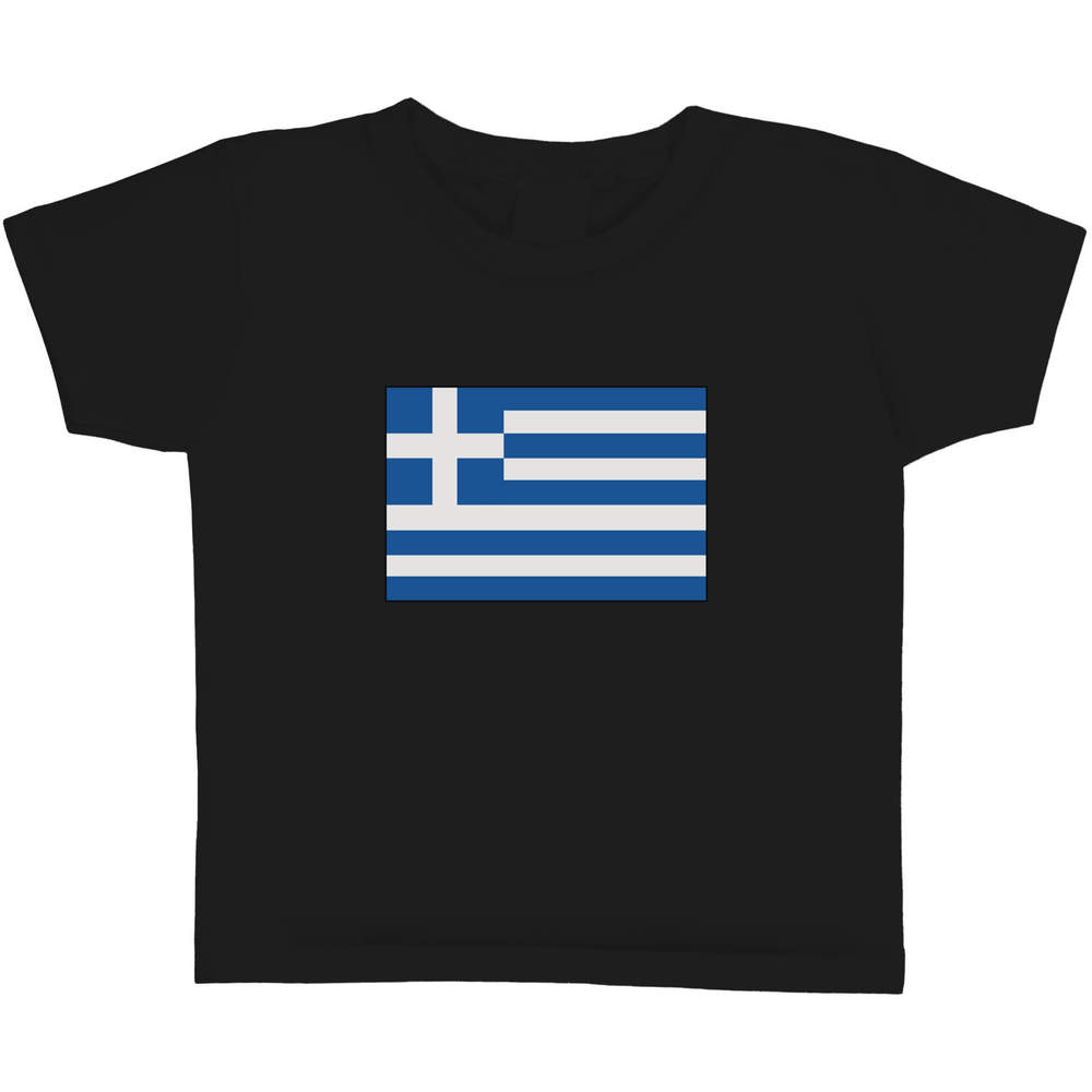 'Greece Flag' Children's / Kid's Cotton T-Shirts (TS023046) - Picture 7 of 9