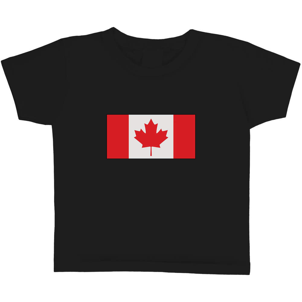 'Canadian Flag' Children's / Kid's Cotton T-Shirts (TS023049) - Picture 5 of 6