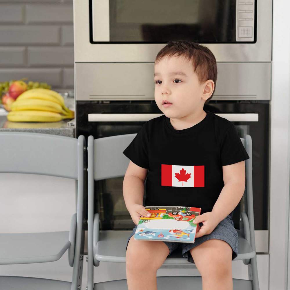 'Canadian Flag' Children's / Kid's Cotton T-Shirts (TS023049) - Picture 6 of 6