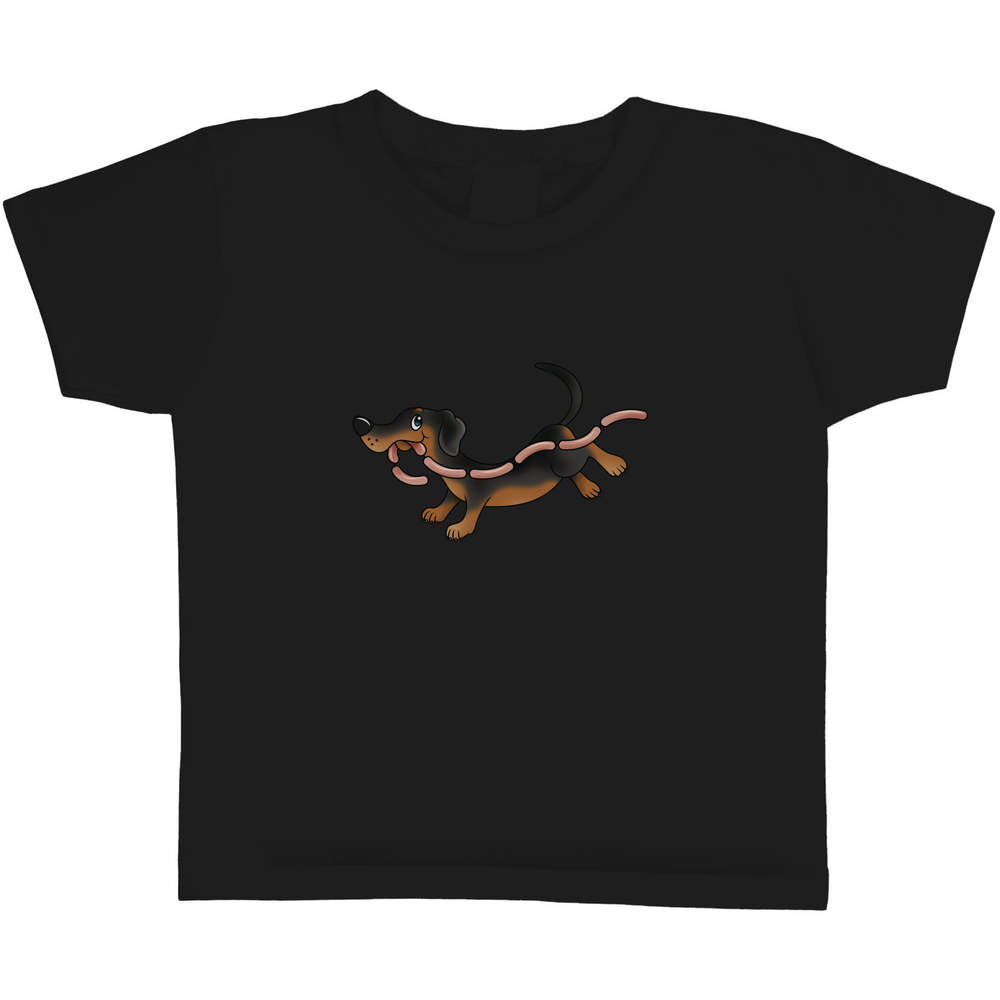 'Sausage Dog' Children's / Kid's Cotton T-Shirts (TS024416) - Picture 7 of 9