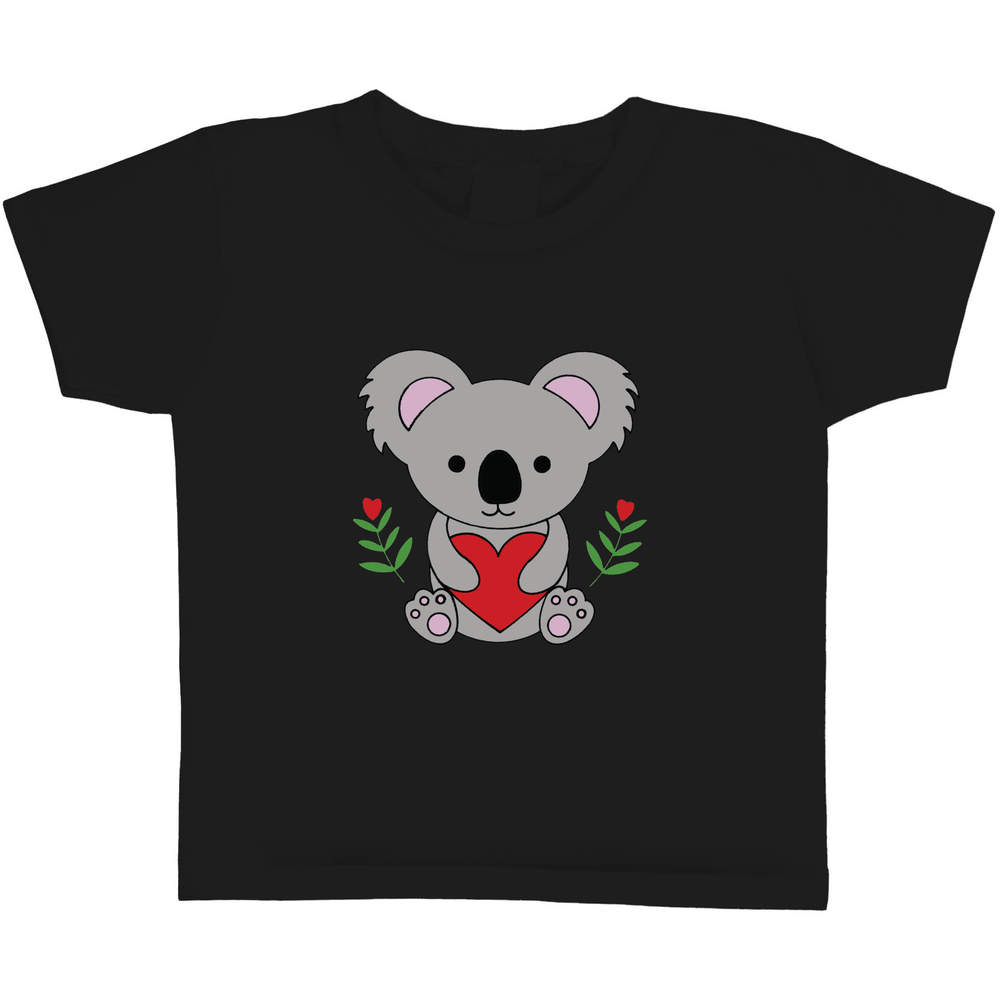 'Koala Holding Heart' Children's / Kid's Cotton T-Shirts (TS028438) - Picture 7 of 9