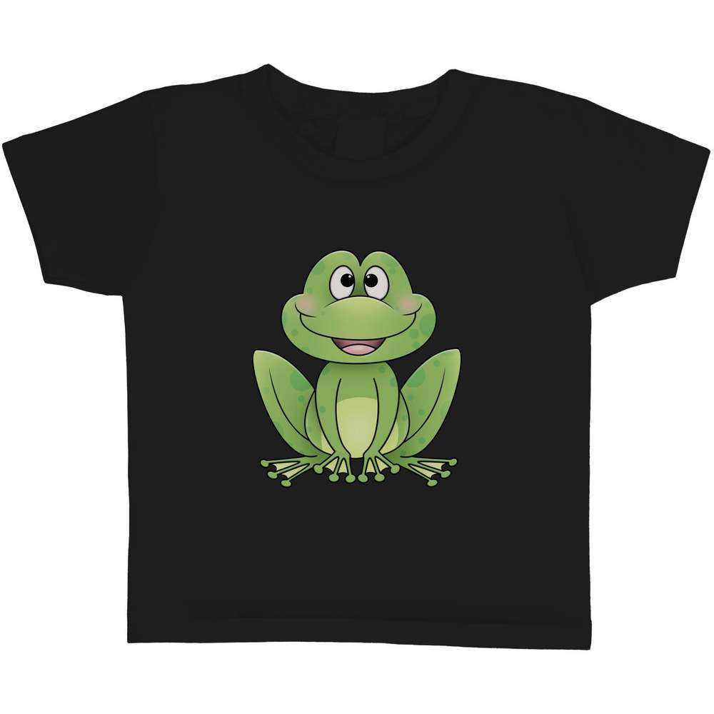 'Happy Frog' Children's / Kid's Cotton T-Shirts (TS029662) - Picture 7 of 9