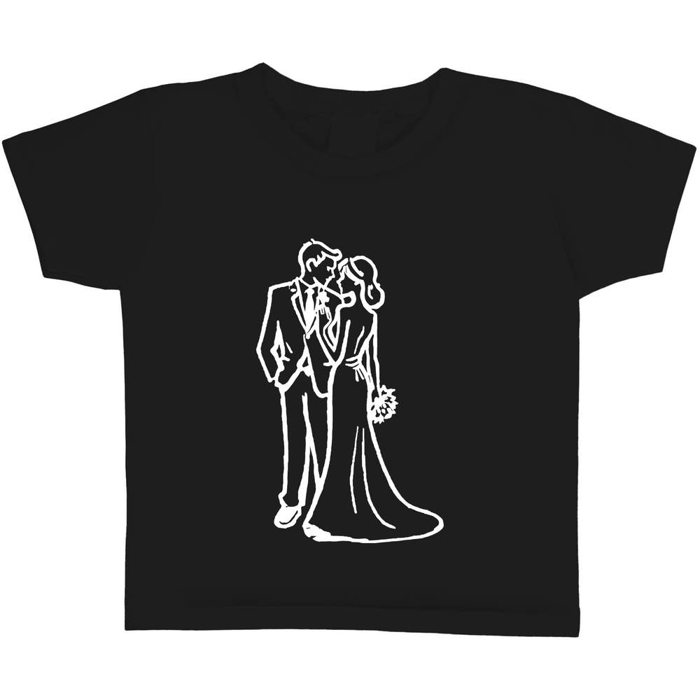 'Loving Wedding Couple' Children's / Kid's Cotton T-Shirts (TS046085) - Picture 7 of 9