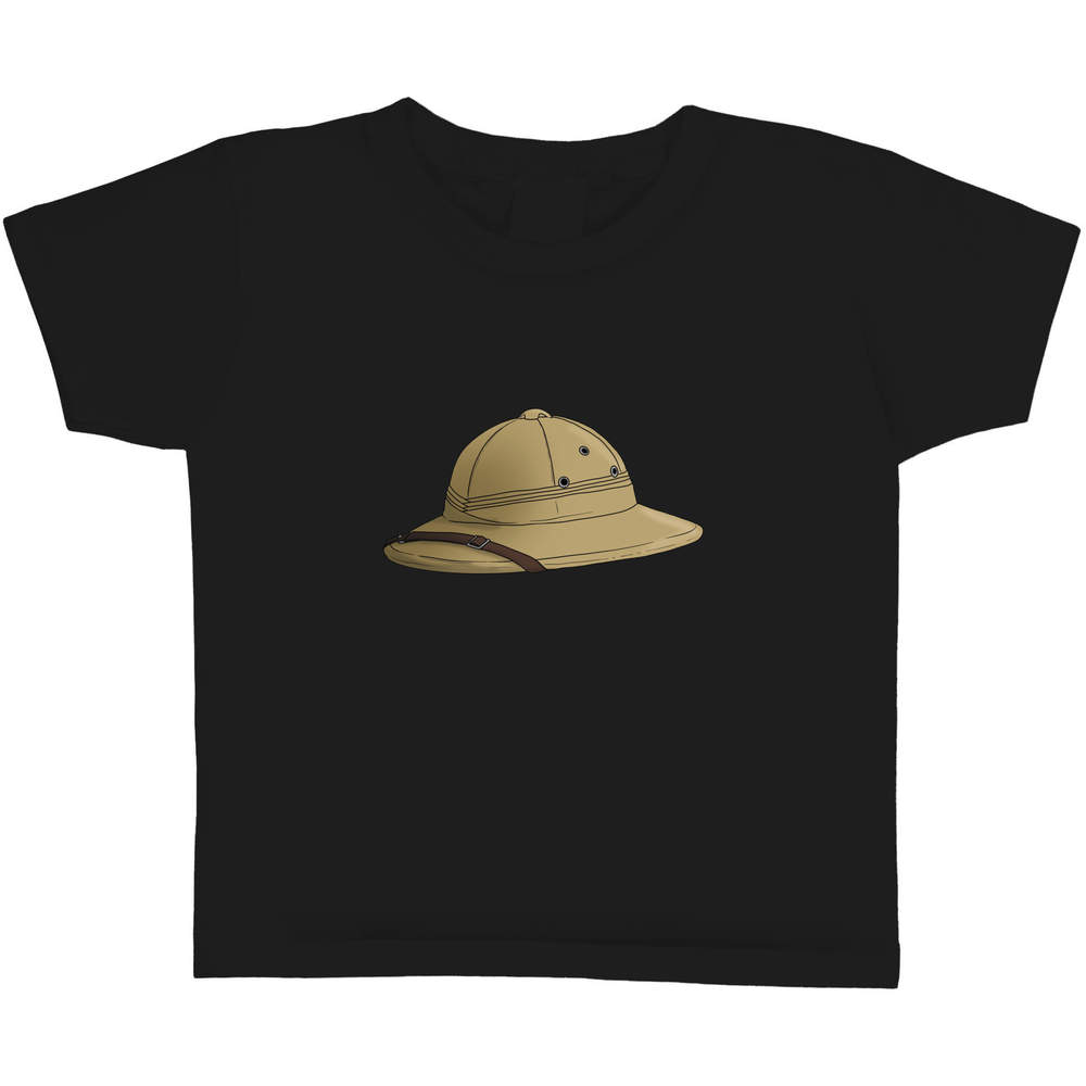'Safari Hat' Children's / Kid's Cotton T-Shirts (TS046530)