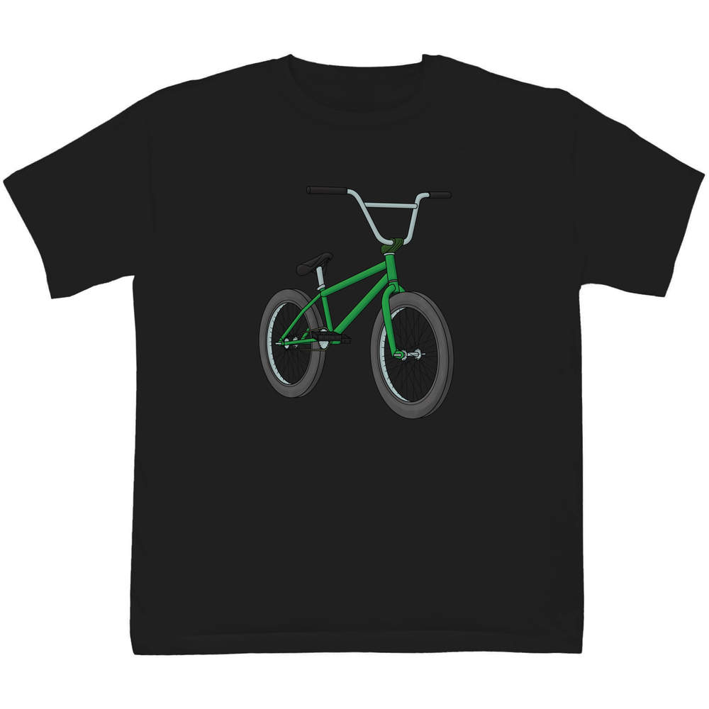 9-11 Years 'Stunt Bike' Children's / Kid's T-Shirt (Black) (TS00253331)