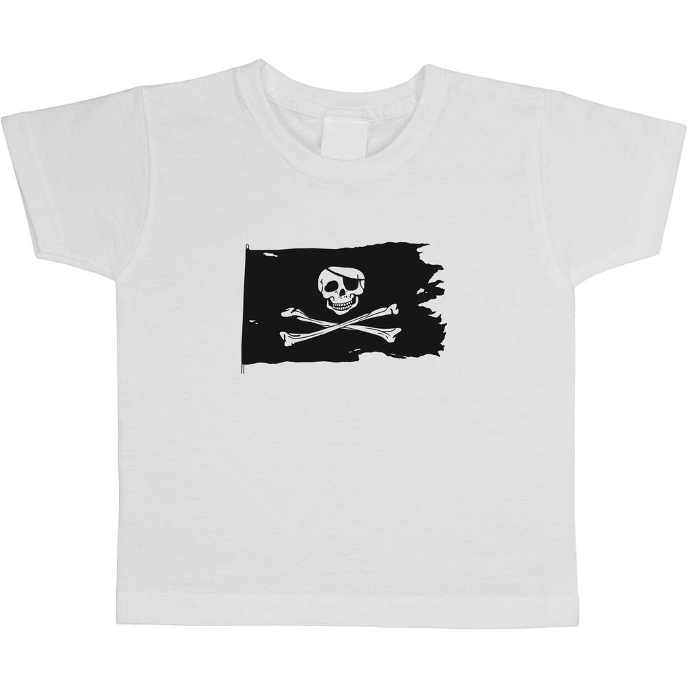 Pirate Flag' Cotton T-Shirts for Babies/Kids T-Shirt (TS029192)