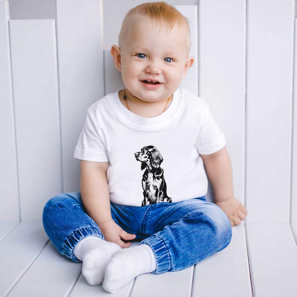 'Gordon Setter' Children's / Kid's Cotton T-Shirts (TS046051) - Picture 4 of 6