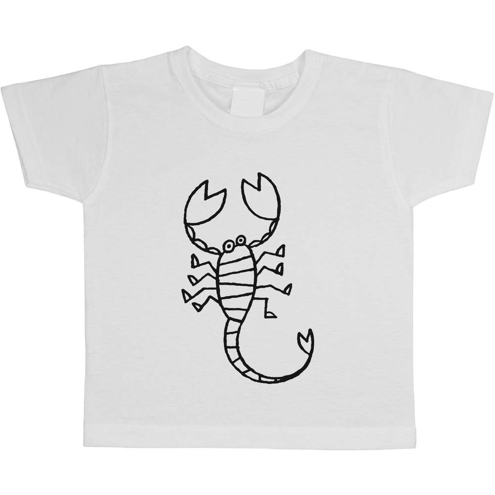 'Scorpion' Children's / Kid's Cotton T-Shirts (TS005293)
