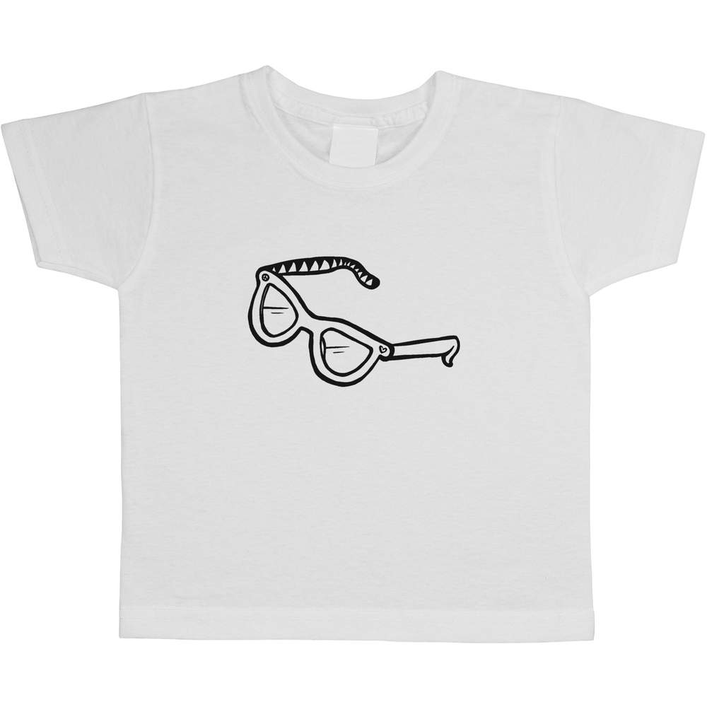 'Sunglasses' Children's / Kid's Cotton T-Shirts (TS006334)
