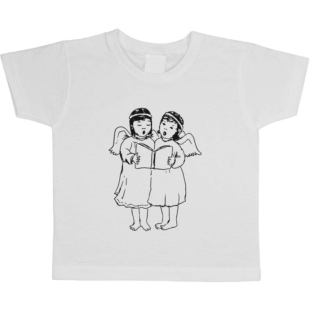 'Singing Angels' Children's / Kid's Cotton T-Shirts (TS006388)