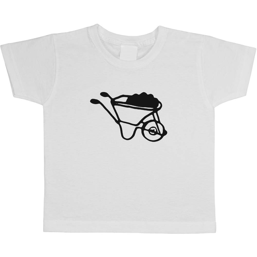 'Full Wheelbarrow' Children's / Kid's Cotton T-Shirts (TS018061)