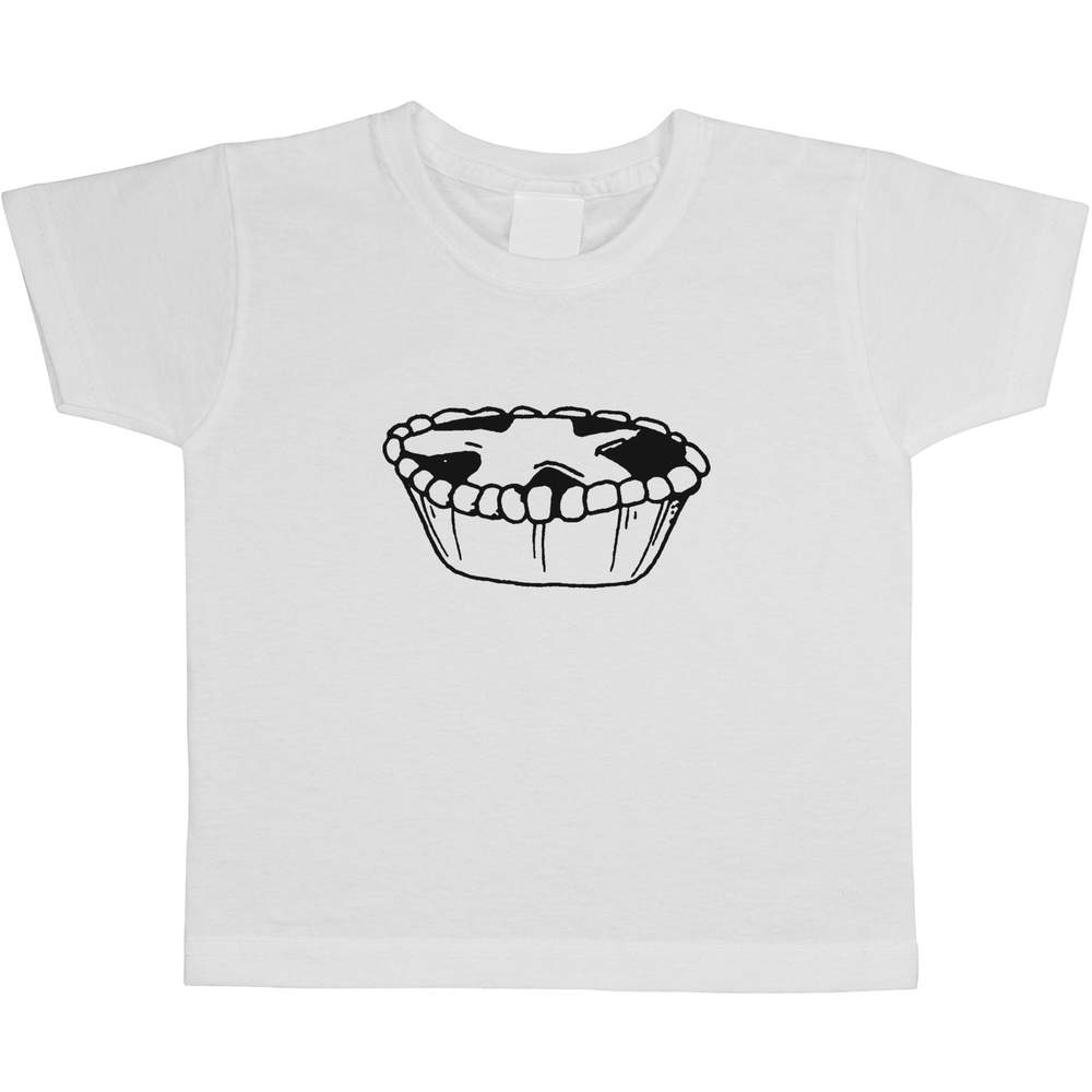 'Mince Pie' Children's / Kid's Cotton T-Shirts (TS018994)