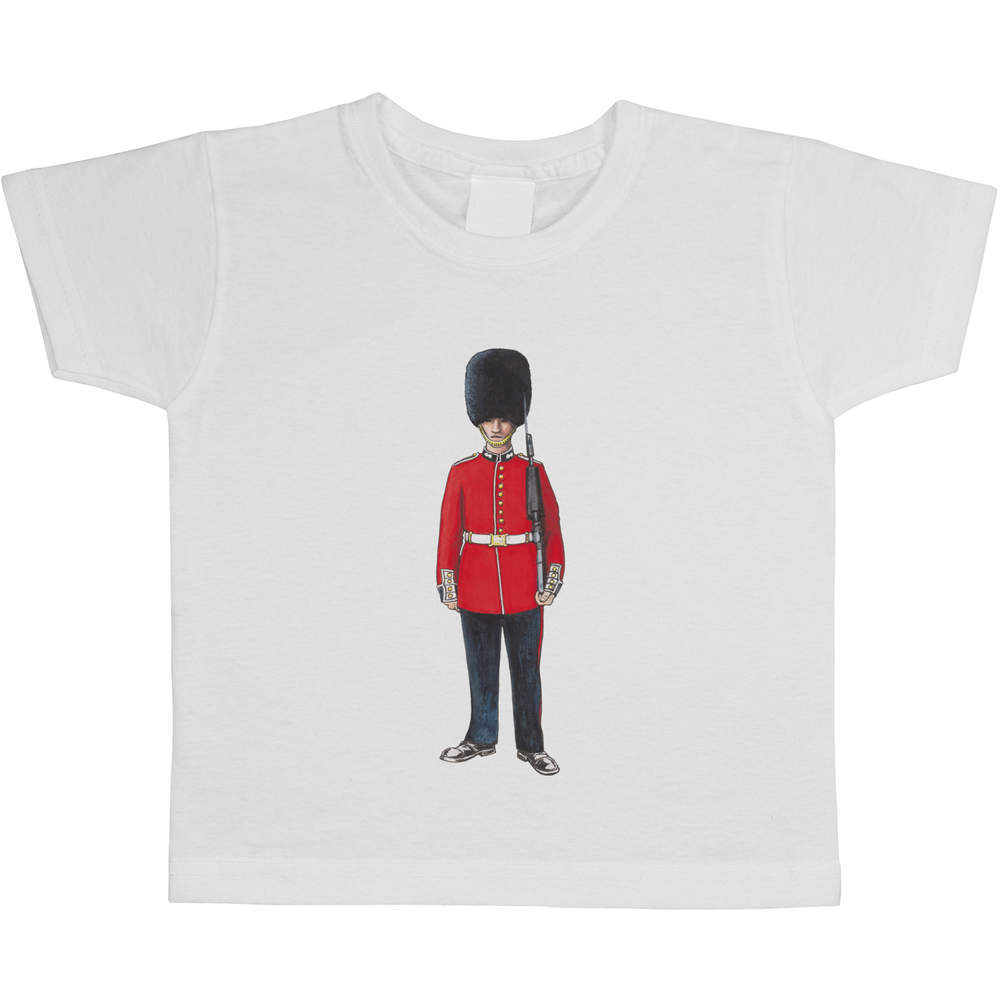 'Queen's Guard' Children's / Kid's Cotton T-Shirts (TS021794)