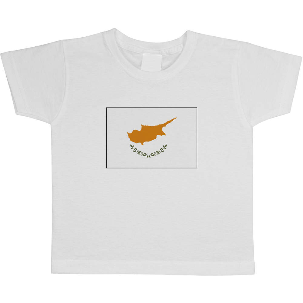 'Cyprus Flag' Children's / Kid's Cotton T-Shirts (TS023137) - Picture 4 of 9