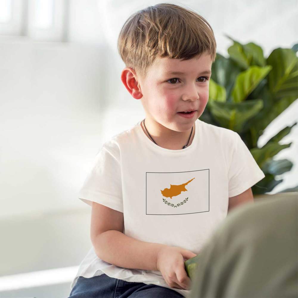 'Cyprus Flag' Children's / Kid's Cotton T-Shirts (TS023137) - Picture 5 of 9