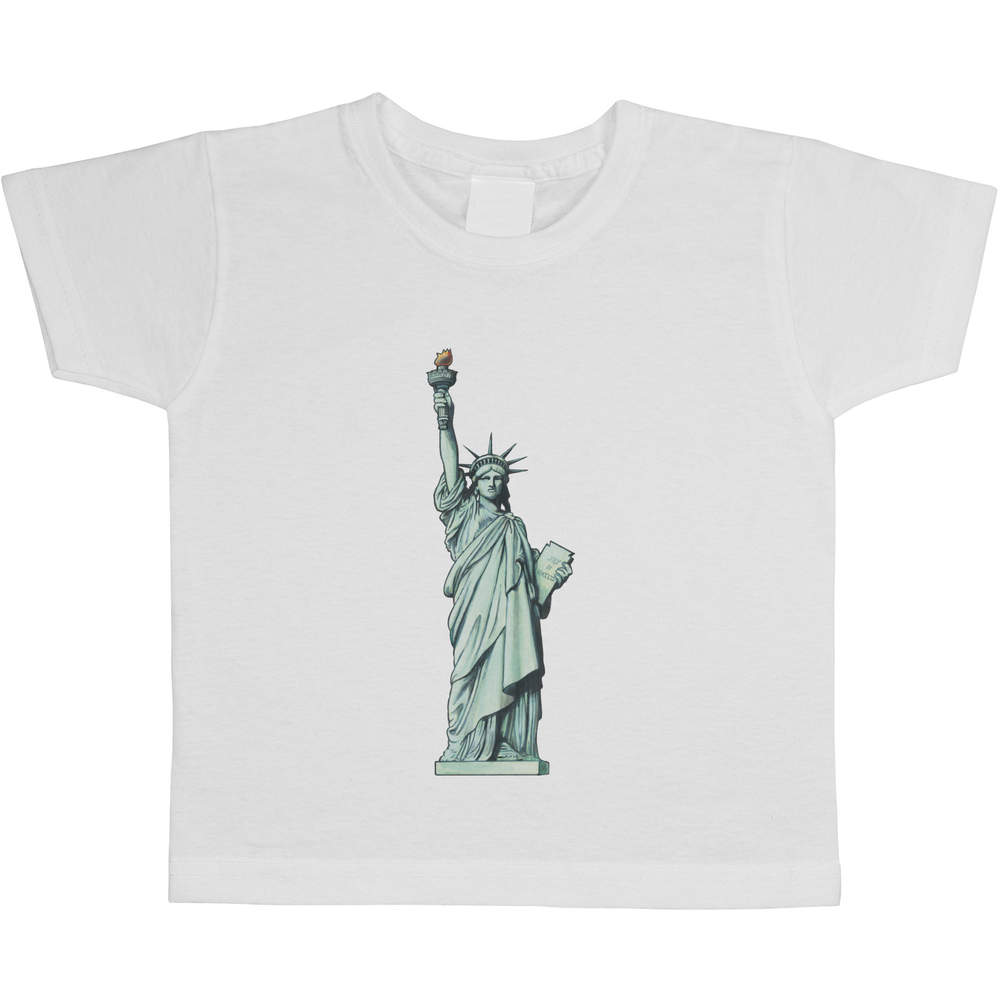 'Statue Of Liberty' Children's / Kid's Cotton T-Shirts (TS023668) - Picture 4 of 9