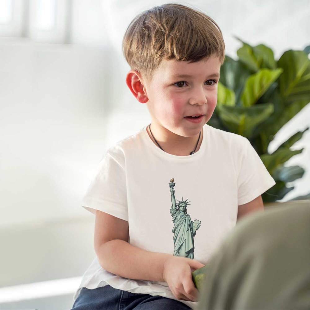 'Statue Of Liberty' Children's / Kid's Cotton T-Shirts (TS023668) - Picture 5 of 9