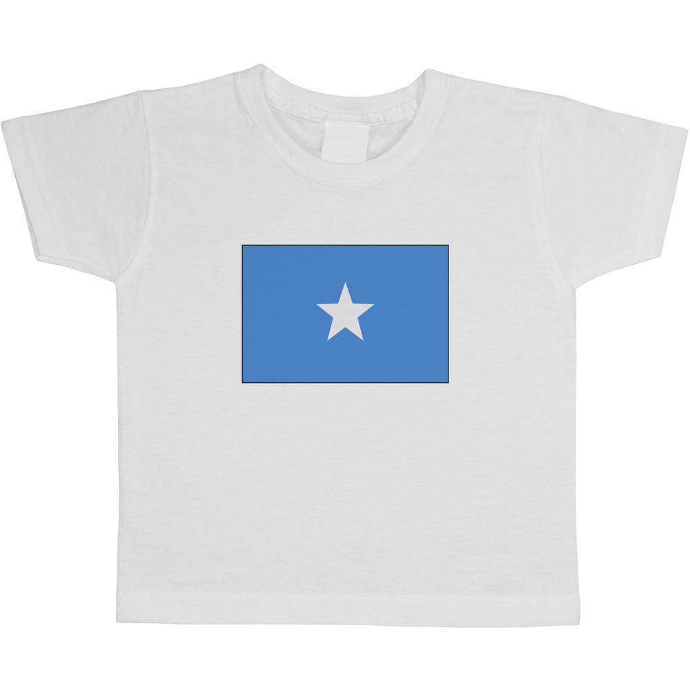 'Somalia Flag' Children's / Kid's Cotton T-Shirts (TS023917)
