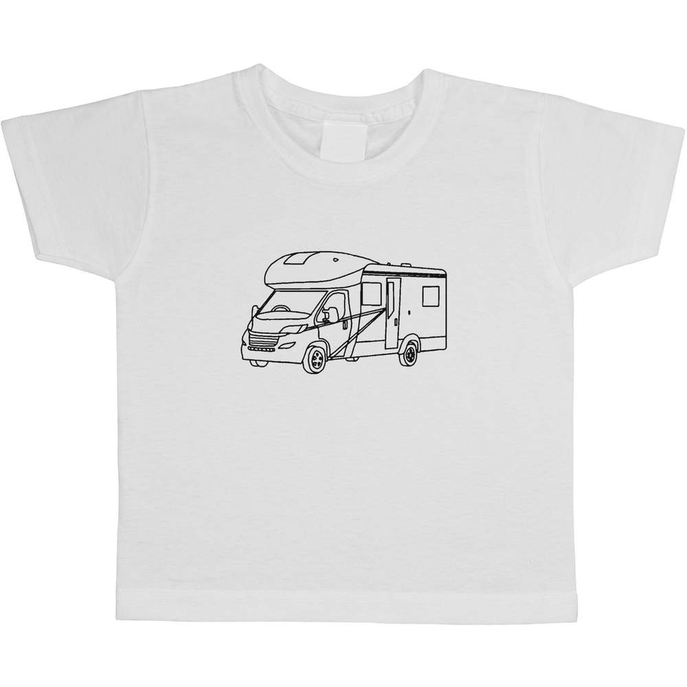 'Motorhome' Children's / Kid's Cotton T-Shirts (TS025178)