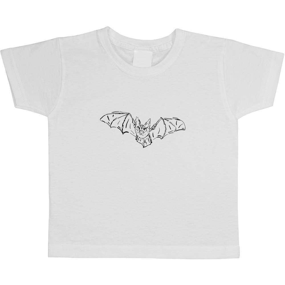 'Flying Bat' Children's / Kid's Cotton T-Shirts (TS025387)