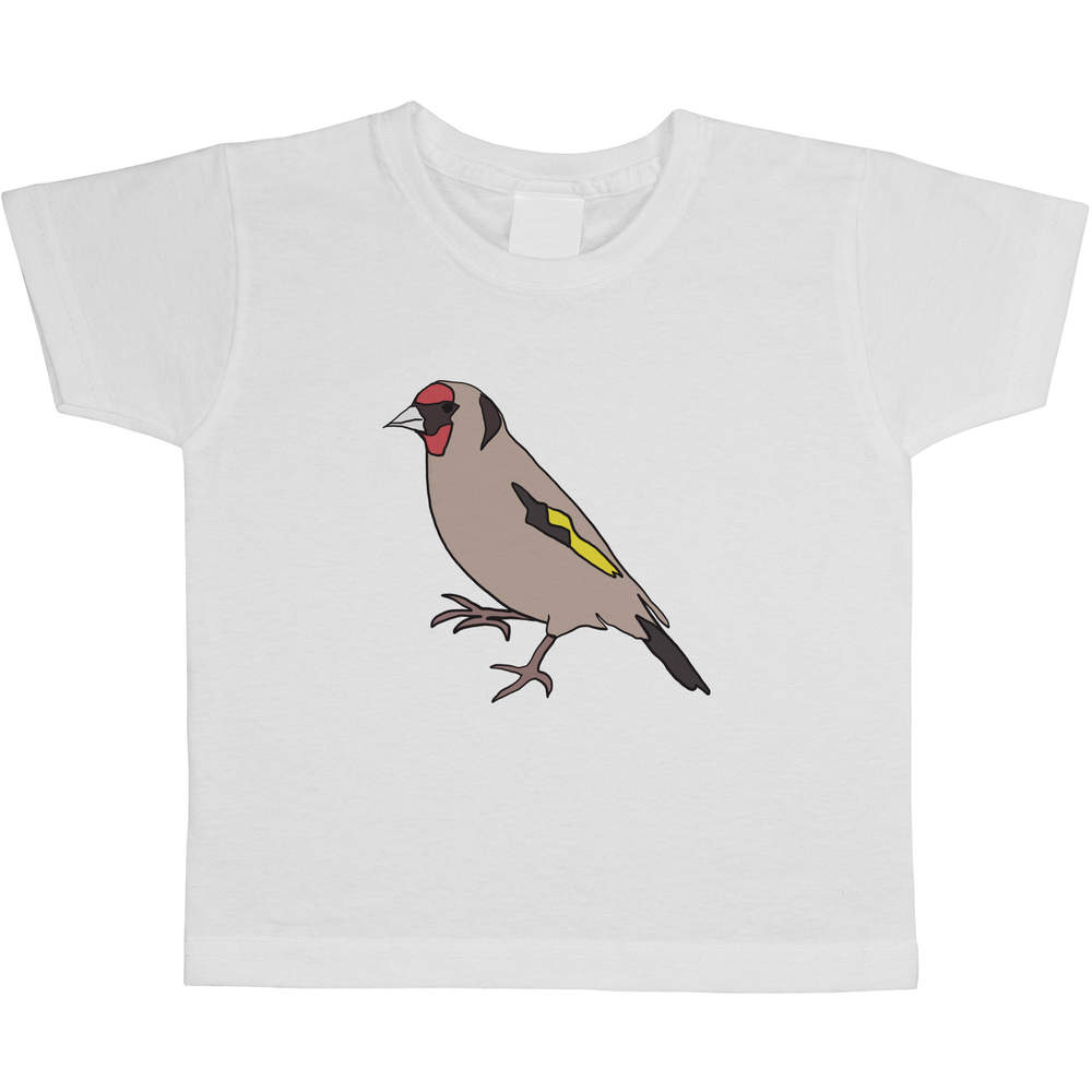 'Goldfinch' Children's / Kid's Cotton T-Shirts (TS025555)