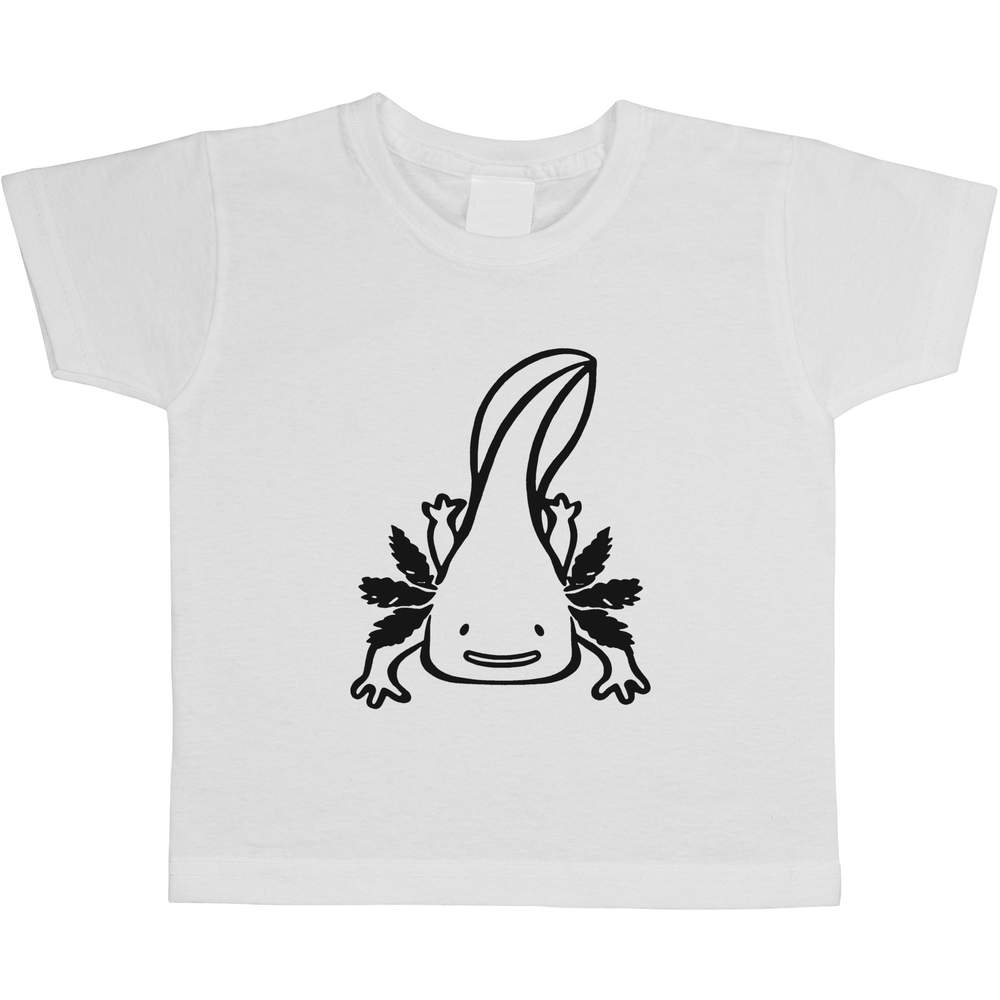 'Axolotl' Children's / Kid's Cotton T-Shirts (TS026383)